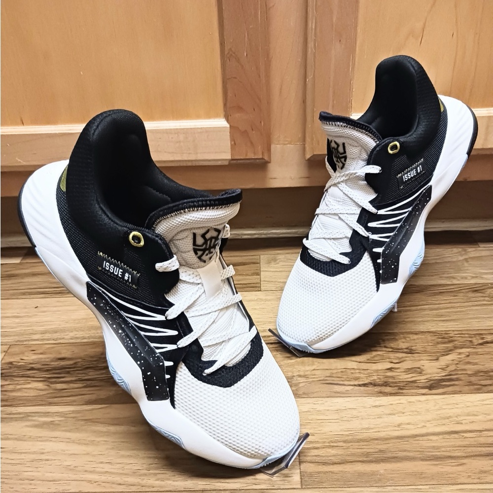 Adidas D.O.N. Issue #1 'Metallic Gold' Basketball Sneaker(Style:EG5670)